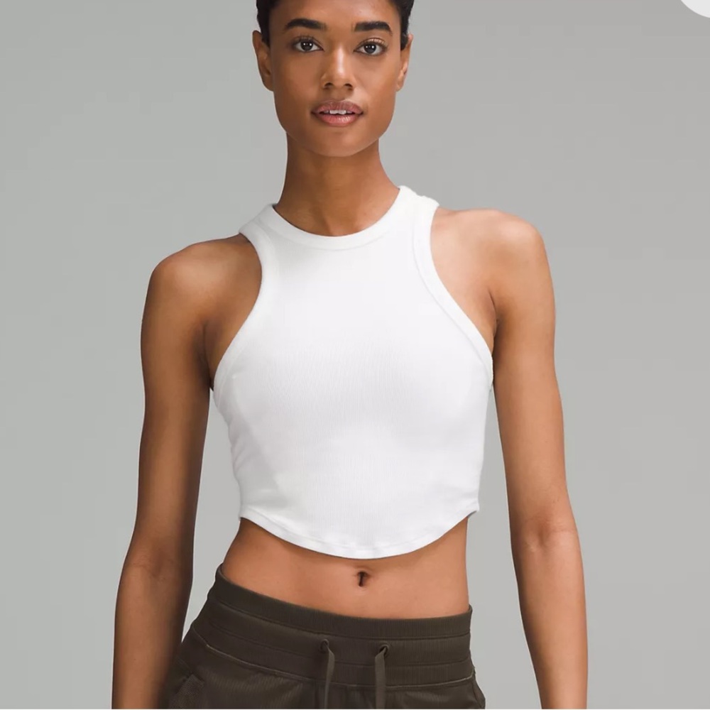 Brand new Lululemon Hold Tight Cropped Tank Top